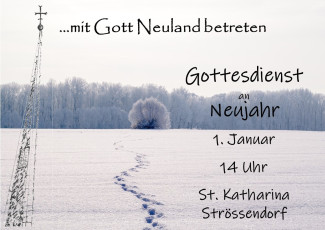 Gottesdiesnt an Neujahr